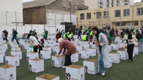 انطلاق حملة رمضان 2025 لتوزيع المساعدات على 10 آلاف عائلة محتاجة