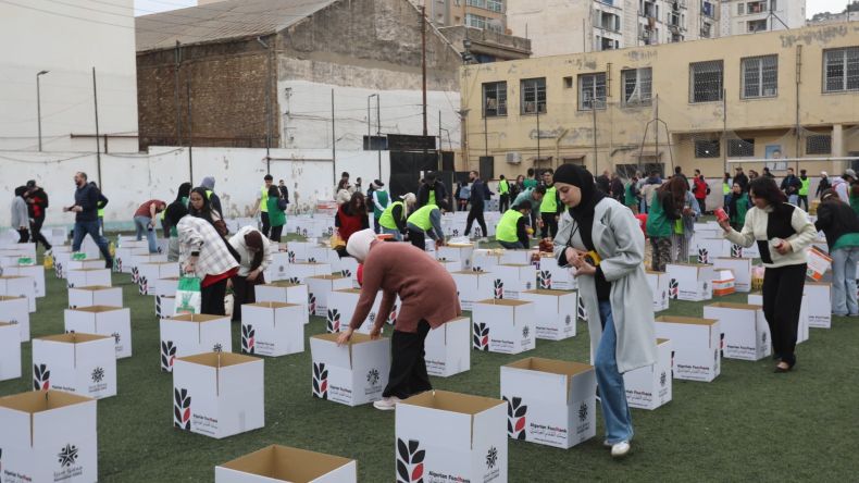 انطلاق حملة رمضان 2025 لتوزيع المساعدات على 10 آلاف عائلة محتاجة