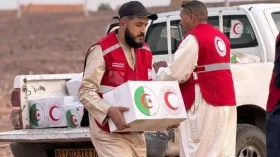 بالتعاون مع سوناطراك.. الهلال الأحمر يوزع 80 ألف طرد غذائي