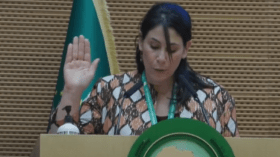 حدادي تتسلم مهامها كنائبة رئيس مفوضية الاتحاد الإفريقي