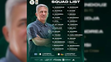 Petkovic dévoile sa liste de 26  joueurs, Belaïli  fait son come-back