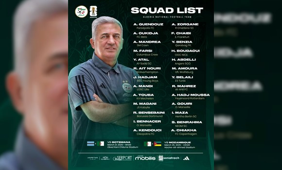 Petkovic dévoile sa liste de 26 joueurs, Belaïli fait son come-back