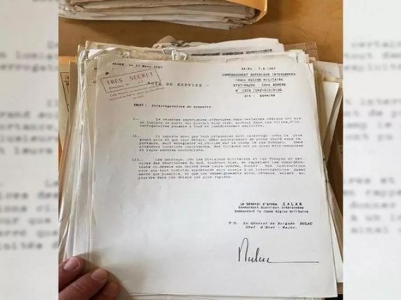 Un document français révèle les vérités sur la torture en Algérie