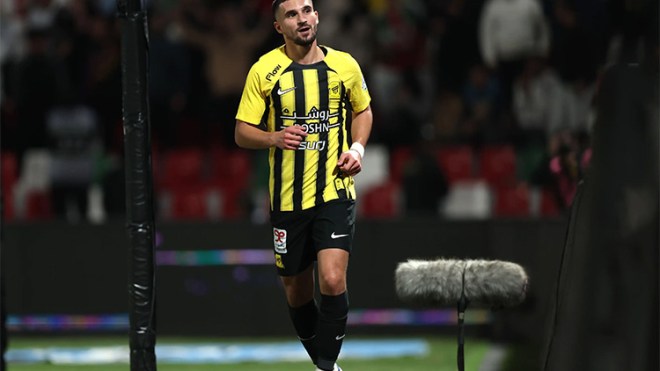 حسام عوار يواصل التألق مع فريقه اتحاد جدة