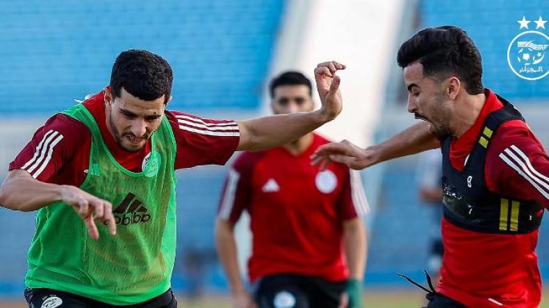 بِالفيديو والصّور: المران الأخير لـ “محاربي الصّحراء”
