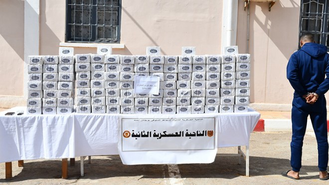 توقيف 6 من داعمي الإرهاب وحجز 9 قناطير من الكيف