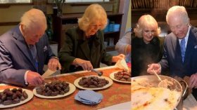 بالفيديو.. هذا ما فعله الملك تشارلز وزوجته احتفاء بالمسلمات البريطانيات!