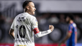 نيمار يؤكد عودته القوية بهدف جميل مع ناديه سانتوس (فيديو)