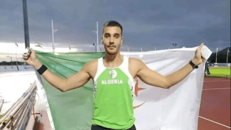 مهدي روانة يحطم الرقم القياسي الجزائري في القفز بالزانة داخل القاعة