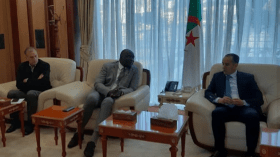 الوزير صادي يستقبل رئيس الكونفدرالية الإفريقية لكرة اليد