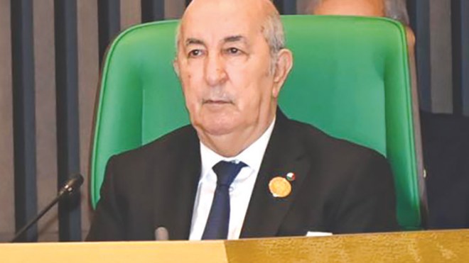 رسائل الرئيس تبون بـ”مقاطعة” القمة العربية الطارئة