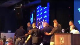 إطلاق صاروخ من اليمن.. إصابة 13 مستوطنا وإجلاء نتنياهو من الكنيست (فيديو)