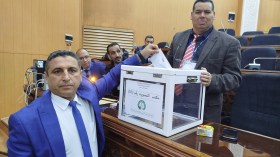 تواصل عملية الاقتراع للتجديد النصفي لمجلس الأمة