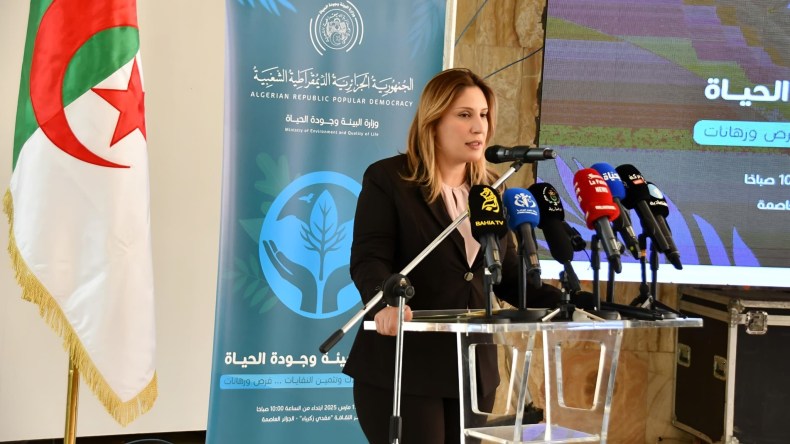 جيلالي: القانون الجديد لتسيير النفايات في خدمة الاقتصاد الدائري