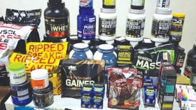 حجز مكملات غذائية ومواد صيدلانية بالعاصمة