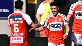 قادري يقترب من ضمان البقاء مع فريق كورتري البلجيكي