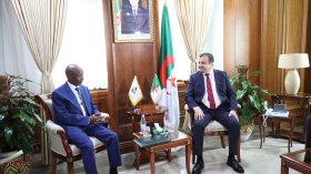 عرقاب يُجدد دعم الجزائر للدول الإفريقية في مجال النفط