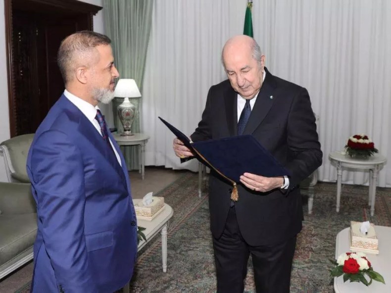 Le président de la République reçoit une invitation de son homologue irakien pour assister au Sommet arabe à Baghdad