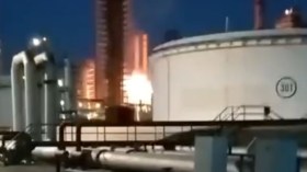 مصابان في حريق مهول بمصفاة سوناطراك بإيطاليا ‏