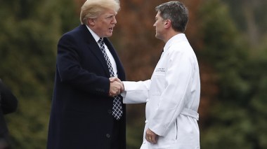 Trump a passé sa visite médicale, et voici ce que ça donne