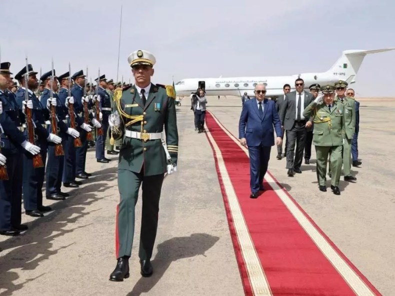 Le président de la République entame une visite de travail et d’inspection dans la wilaya de Bechar