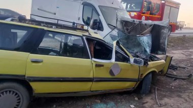 Tiaret : 21 blessés dans un carambolage entre un camion et 13 voitures