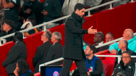 دوري أبطال أوروبا.. مدرب آرسنال يعلّق على الهزيمة أمام باريس سان جيرمان