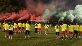 بِالفيديو: أنصار المولودية حاضرون بِقوّة في جنوب إفريقيا