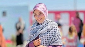 اللوحة الأخيرة سطرتها بدمائها.. ارتقاء “رسامة الشهداء” بخان يونس (صور)