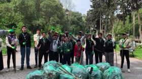 مشاركة واسعة للكشافة في الطبعة الخامسة لتنظيف أحياء بالعاصمة