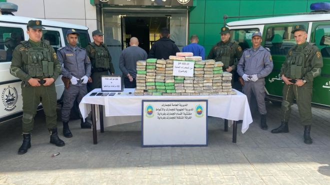 إحباط محاولة تهريب أزيد من قنطار من الكوكايين بغرداية