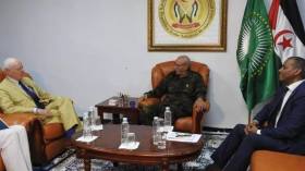 الرئيس الصحراوي يطلب من دي ميستورا اتخاذ “خطوات عملية”