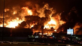 اليمن: 38 شهيدا بهجوم أميركي على ميناء نفطي  