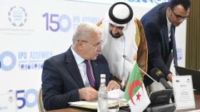 الجزائر تقود تحركا برلمانيا عربيا لطرح بند طارئ حول العدوان على فلسطين