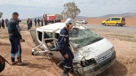 إصابة 11 شخصا في حادث مرور بولاية معسكر