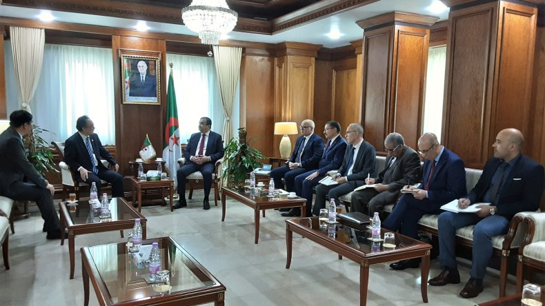 مباحثات جزائرية-صينية للتعاون في مجال الطاقة النووية