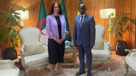 منصوري تُستقبل من قبل كاتب الدولة الإثيوبي للشؤون السياسية والاقتصادية