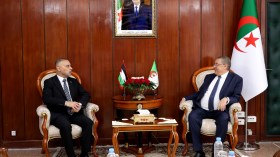 مرّاد يستقبل سفير فلسطين في الجزائر