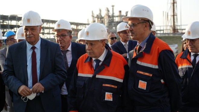 حشيشي يتفقّد منشآت النفط والغاز في سكيكدة