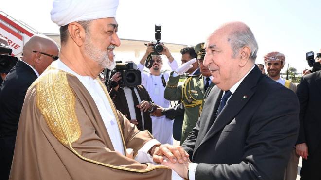 الرئيس تبون يستقبل سلطان عُمان هيثم بن طارق