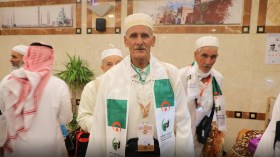 وصول أولى رحلات الحجاج الجزائريين إلى المدينة المنورة (صور)