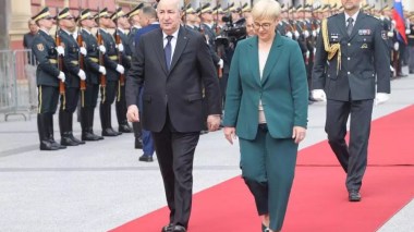 Le président de la République visite le Haras de Lipica en Slovénie