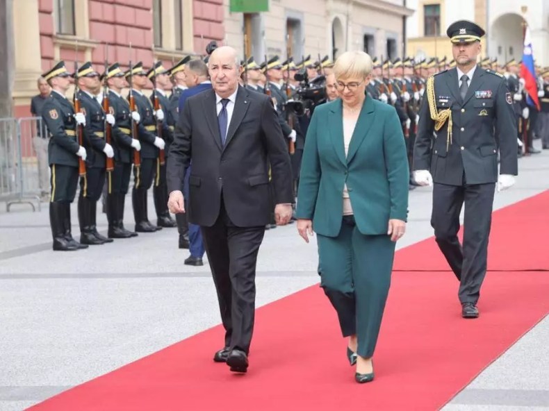 Le président de la République visite le Haras de Lipica en Slovénie