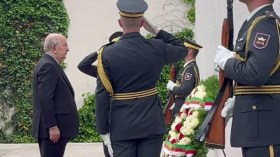 رئيس الجمهورية يُخص باستقبال رسمي من قبل رئيسة جمهورية سلوفينيا (فيديو)