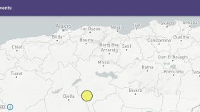هزة أرضية بقوة 3.7 درجات تضرب المسيلة