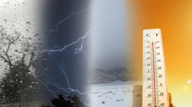 تنبيه: موجة حر وأمطار ورياح عاتية على 17 ولاية