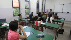 قاعات مكتظة في أول أيام امتحان “البيام الأبيض”