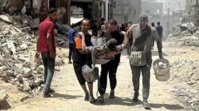 مجزرة تأمين المساعدات.. ضمن جرائم هندسة التجويع وتعطيل الإغاثة