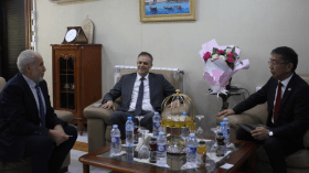 حماد يستقبل سفير اليابان بالجزائر