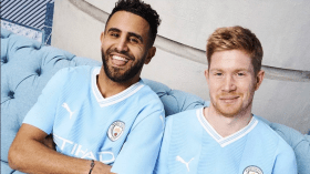 محرز يودّع دي بروين برسالة مؤثرة